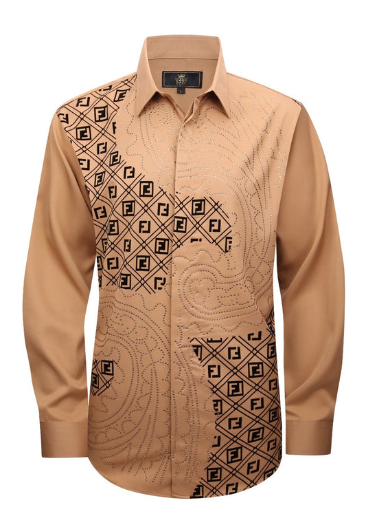 Patterned Prestige KHAKI