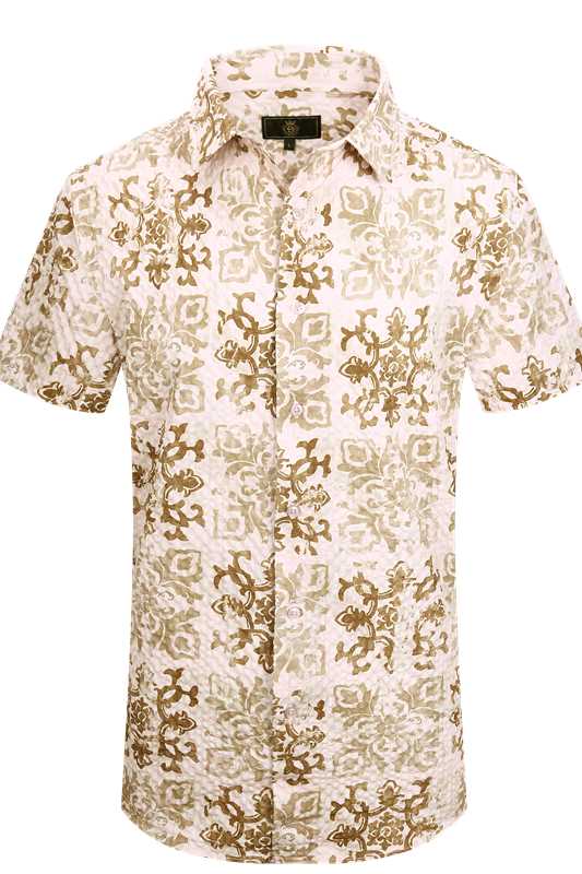 Camisa Desert Bloom SS - BLANCA/NEGRA
