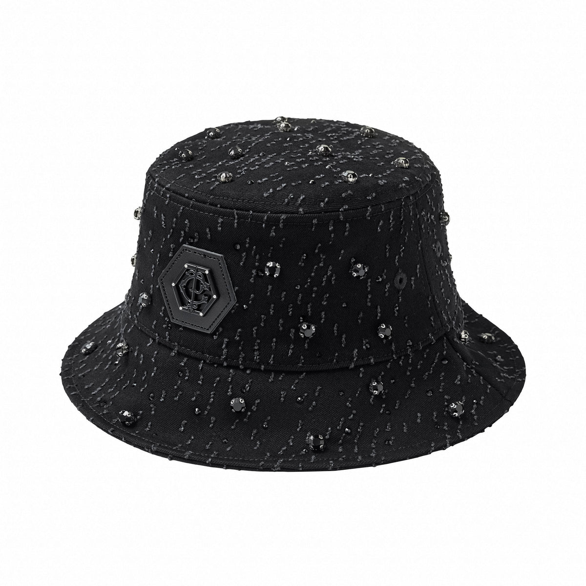 HAT425 - Sanctum Cross Denim hat-BLACK/BLACK – BAROCCO wholesale menswear