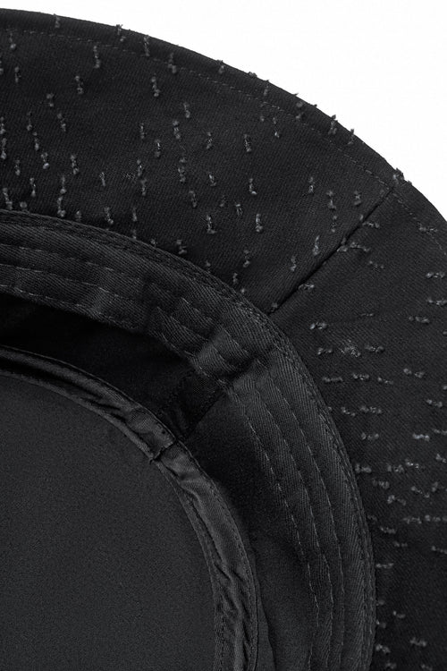 HAT425 - Sanctum Cross Denim hat-BLACK/BLACK – view 6
