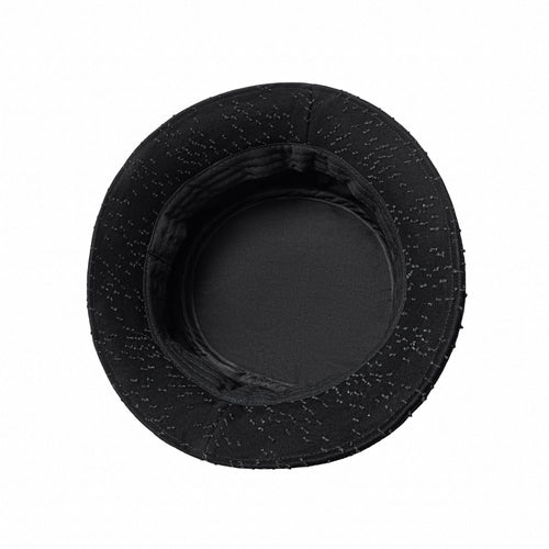 HAT425 - Sanctum Cross Denim hat-BLACK/BLACK – view 7