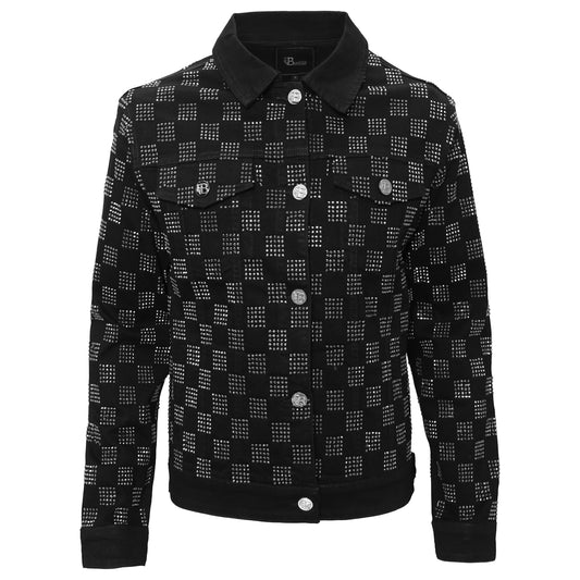 Dazzle Check BLACK/SILVER