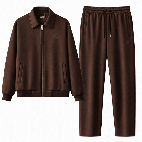 JS423 - Jetstream Luxe Tracksuit-COFFEE