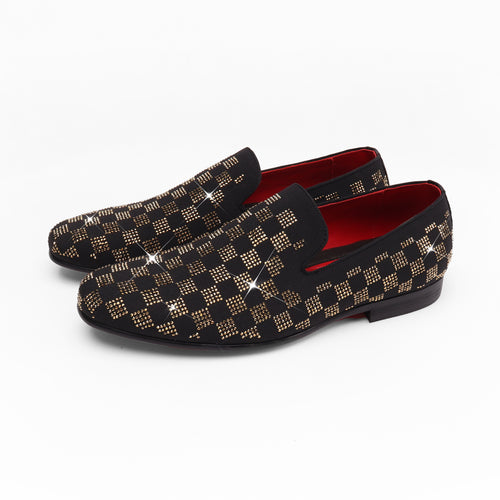 Corbatas Glam - NEGRO/DORADO