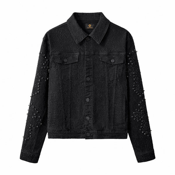 Chaqueta vaquera Sanctum Cross – Century Penthouse - NEGRO/NEGRO