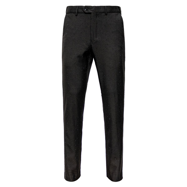 PPR700 - Crystal Checks-BLACK/BLACK