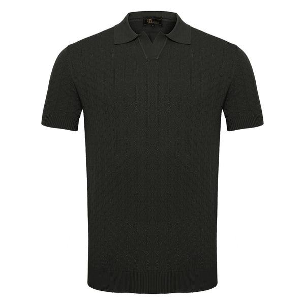 Polo de punto Elevare - NEGRO