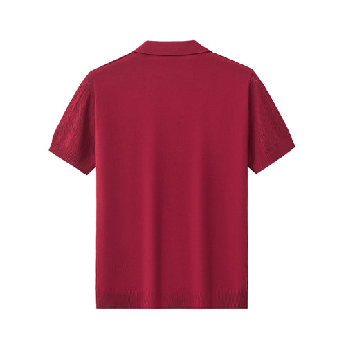 PS597 - Elevare Knit Polo-RED