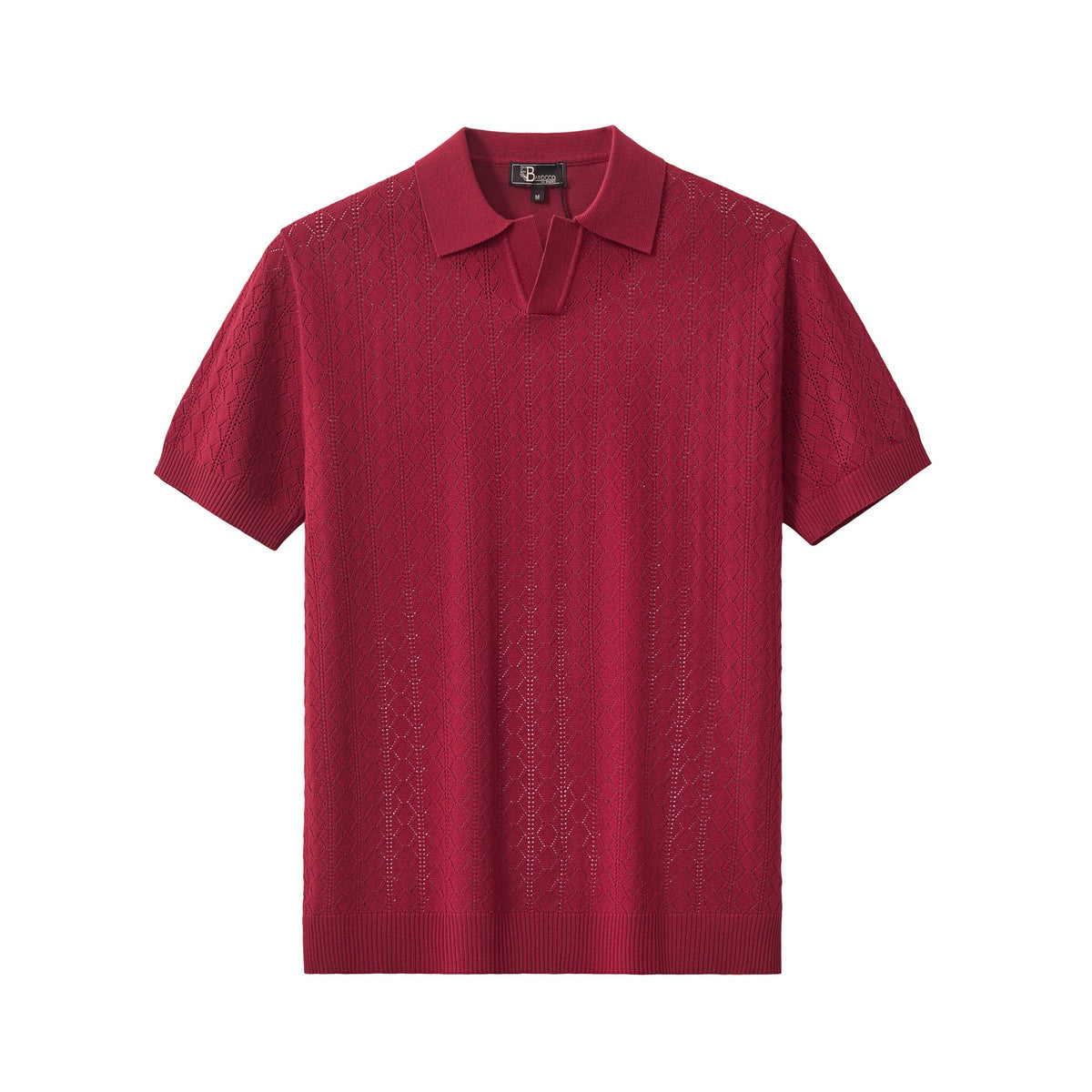 PS597 - Elevare Knit Polo-RED