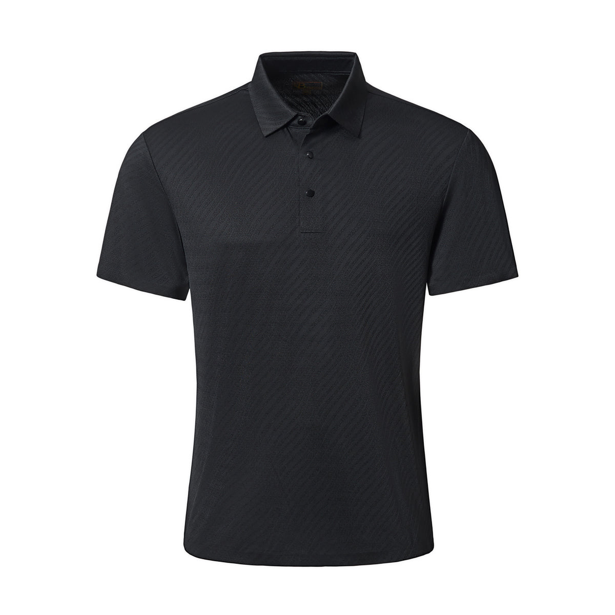PS704 - Phantom Seamless Polo-BLACK – BAROCCO wholesale polo shirts
