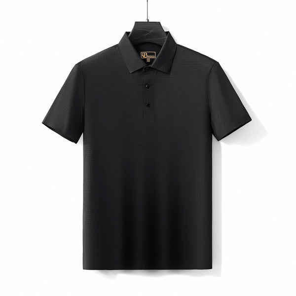 PS711 - Helix Stitchless Polo-BLACK