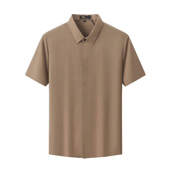 PS801-Stealth Zip Performance Shirt-BRICK