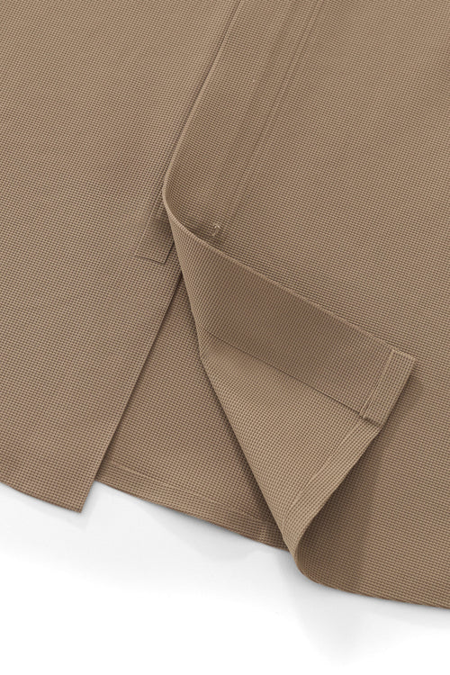 PS801-Stealth Zip Performance Shirt-BRICK – view 6
