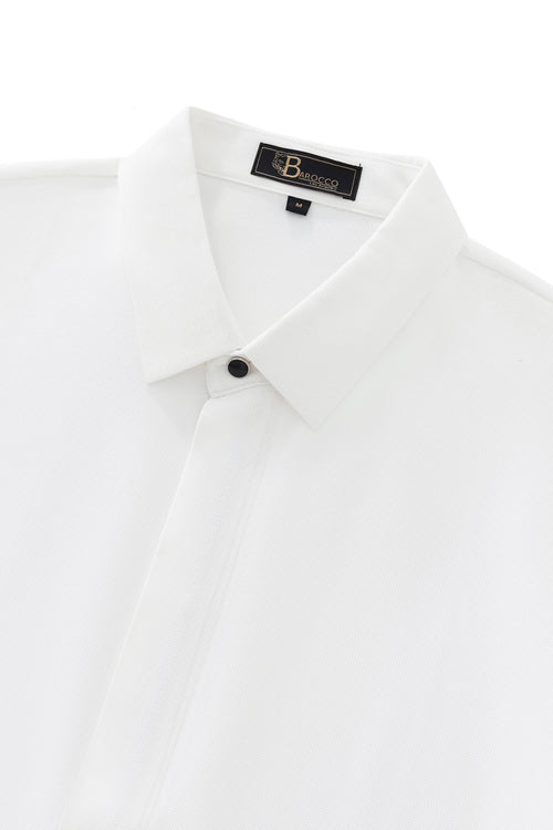 PS801-Stealth Zip Performance Shirt-WHITE – view 2