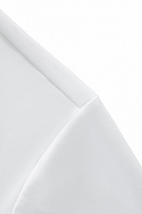 PS810-Embossed Crest Performance Polo-WHITE – view 3