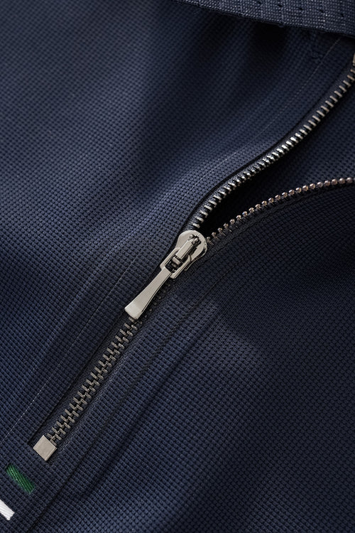 PS812-Ventura Zip Performance Polo-NAVY – view 5