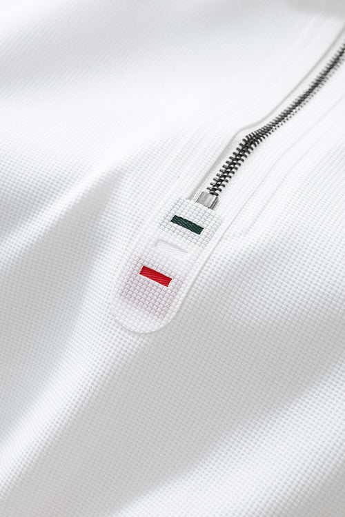 PS812-Ventura Zip Performance Polo-WHITE – view 6