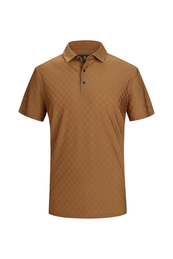 Polo Modulo Performance-MARRÓN