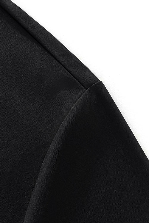 PSR204-Regal Crystal Pocket Polo-BLACK/BLACK – view 3