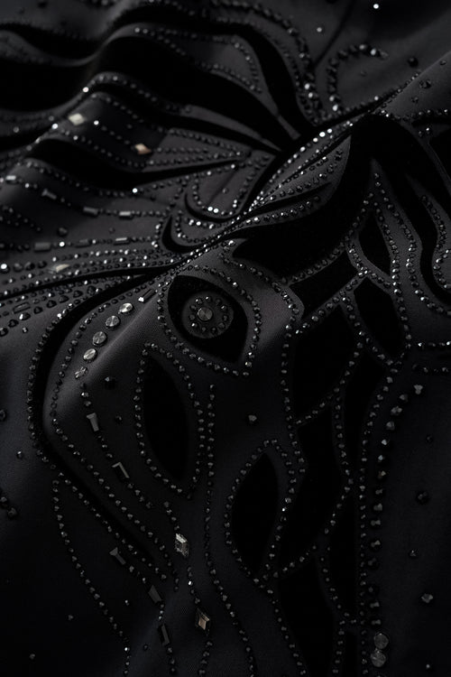 PSR206-Imperial Stallion Crystal Polo-BLACK/BLACK – view 6