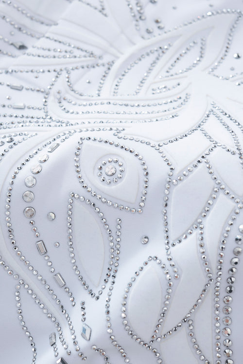 PSR206-Imperial Stallion Crystal Polo-WHITE/SILVER – view 6