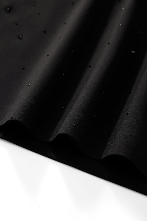 PSR207-Royal Key Crystal Polo-BLACK/BLACK – view 7
