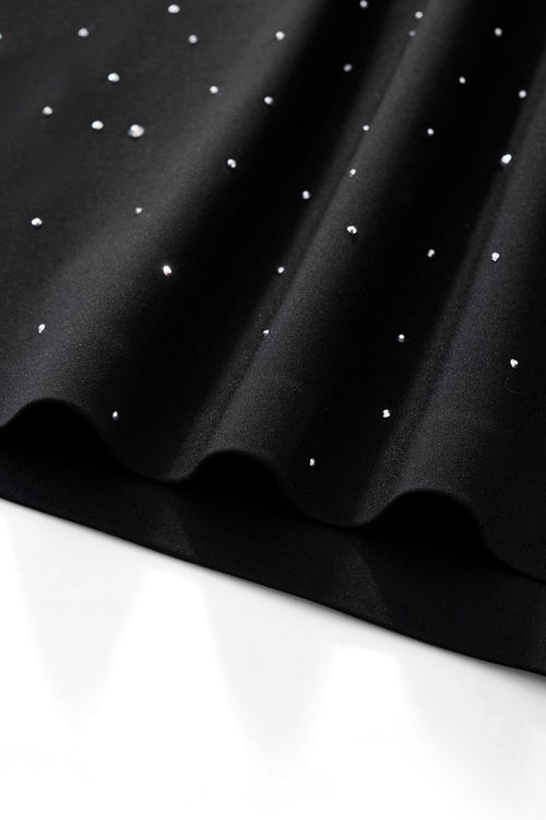 PSR207-Royal Key Crystal Polo-BLACK/SILVER – view 6