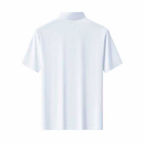 PSR208-Phantom Tiger Crystal Polo-WHITE/SILVER – view 1