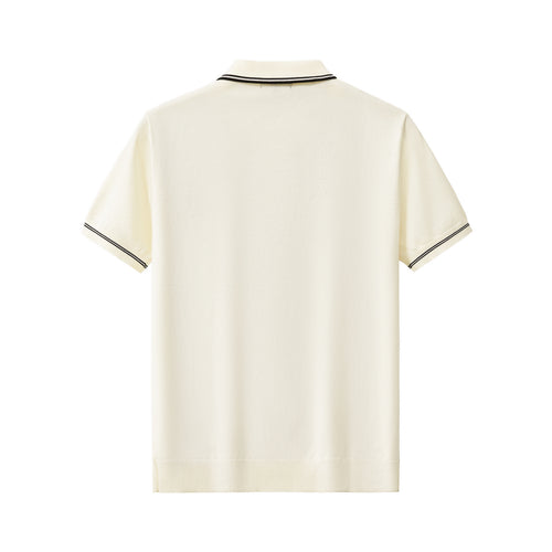 PSS609 - Urban Pulse Zip Polo-IVORY – view 1