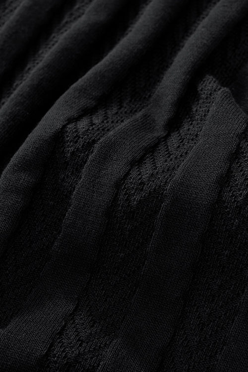 PSS613 - MetroLine Button Polo-BLACK – view 4