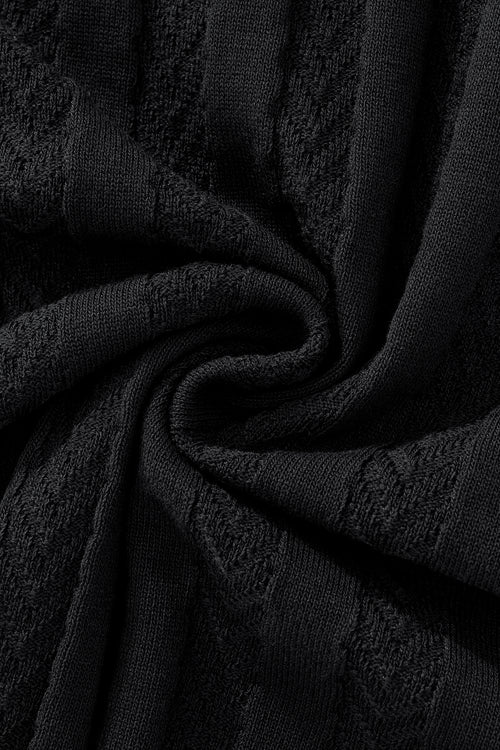 PSS613 - MetroLine Button Polo-BLACK – view 7