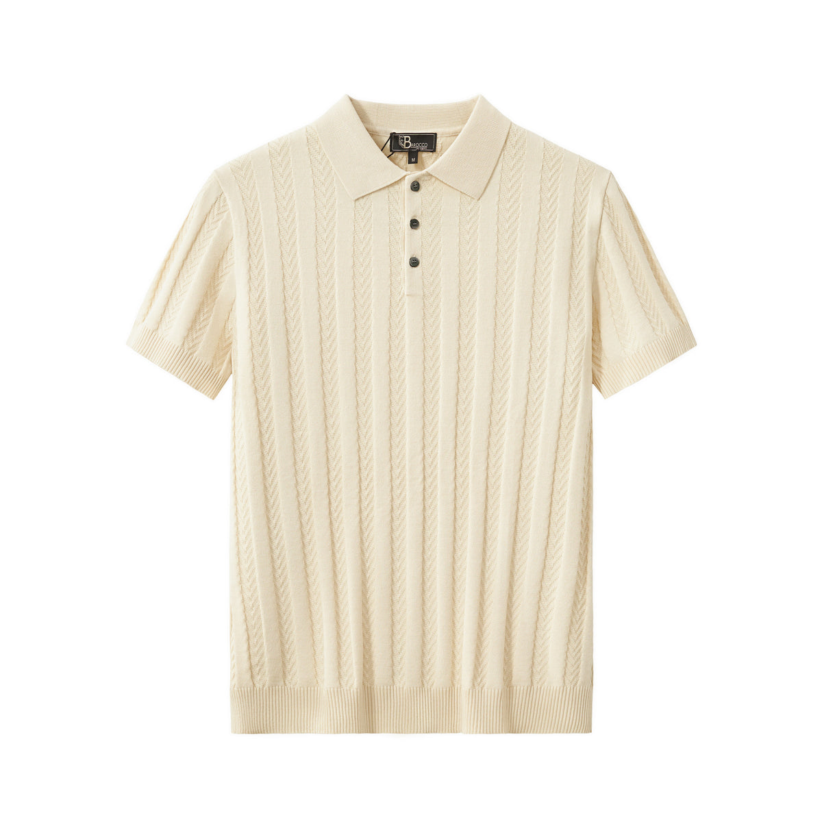 PSS613 - MetroLine Button Polo-KHAKI – BAROCCO wholesale polo shirts