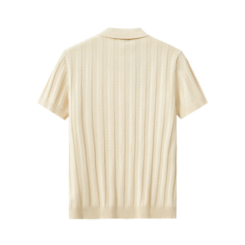 PSS613 - MetroLine Button Polo-KHAKI – view 1
