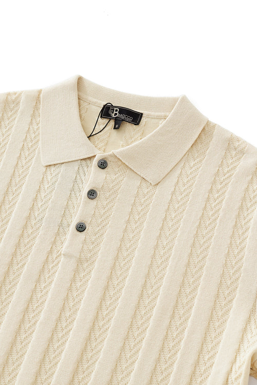 PSS613 - MetroLine Button Polo-KHAKI – view 2