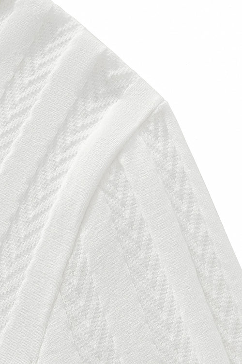 PSS613 - MetroLine Button Polo-WHITE – view 3