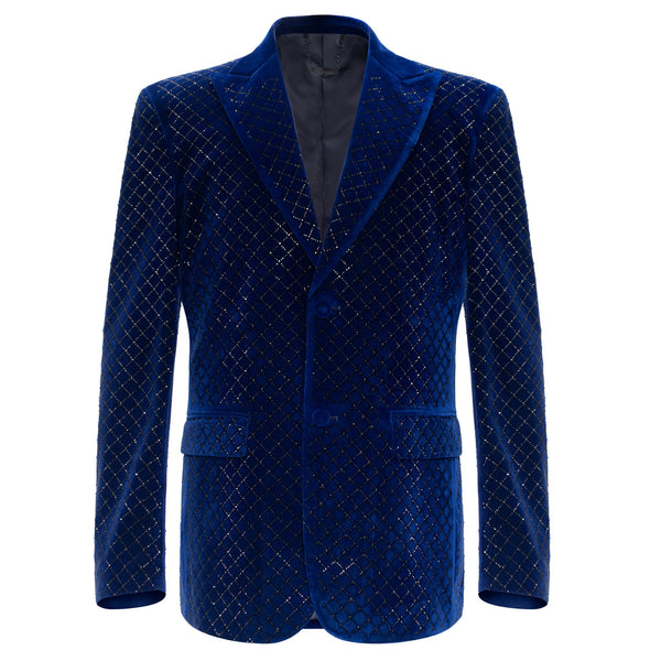 Atuendo opulento - AZUL MARINO/NEGRO