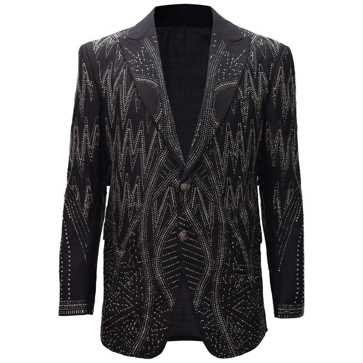 Aura abstracta - NEGRO/ORO – BAROCCO wholesale menswear