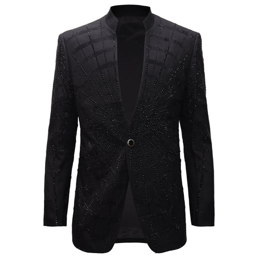 Mandala Blazer Jacket BLACK/BLACK
