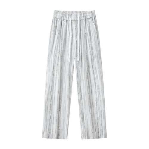 Conjunto Strata – Camisa y pantalón de manga larga estampados - GRIS – view 4