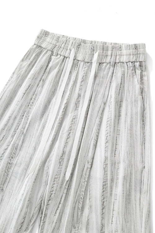 Conjunto Strata – Camisa y pantalón de manga larga estampados - GRIS – view 6