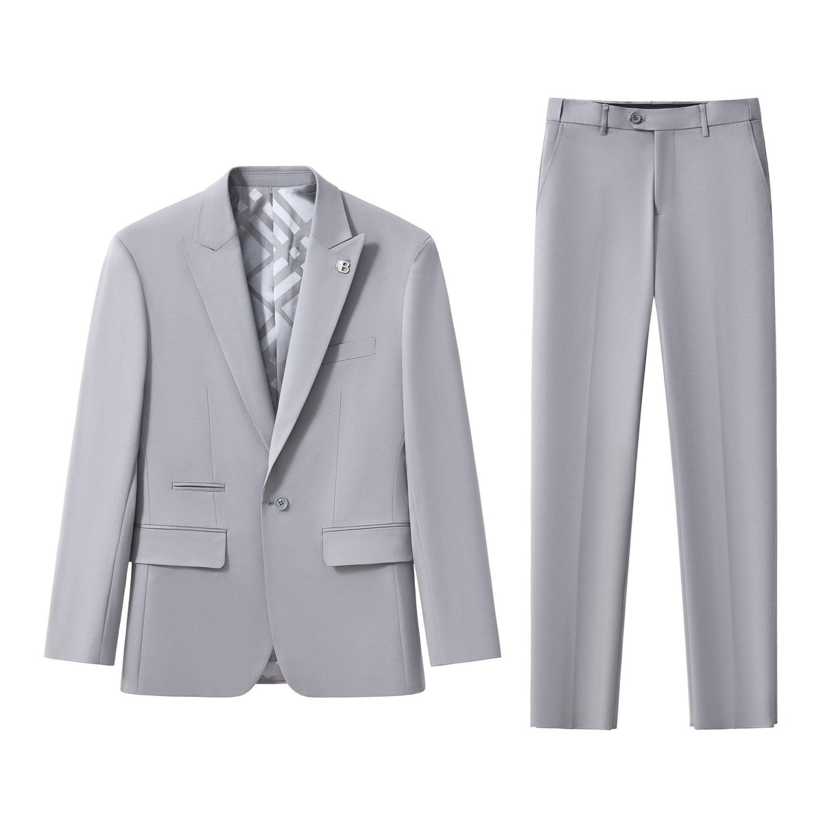 SU600-ESSENCE SIGNATURE SUIT-GREY – BAROCCO wholesale suits