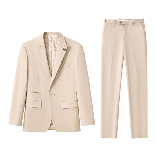 SU600-ESSENCE SIGNATURE SUIT-KHAKI