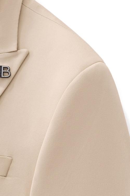 SU600-ESSENCE SIGNATURE SUIT-KHAKI – view 3