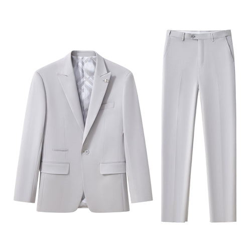 SU600-ESSENCE SIGNATURE SUIT-SILVR