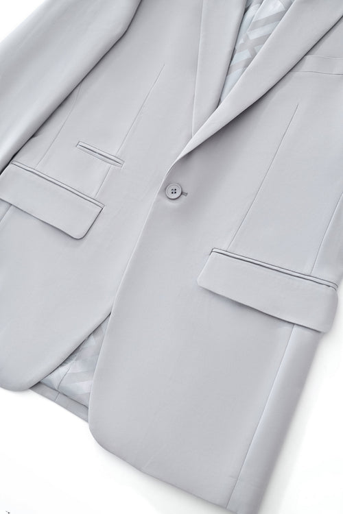SU600-ESSENCE SIGNATURE SUIT-SILVR – view 7