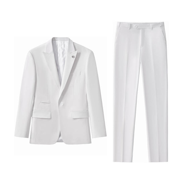 SU600-ESSENCE SIGNATURE SUIT-WHITE
