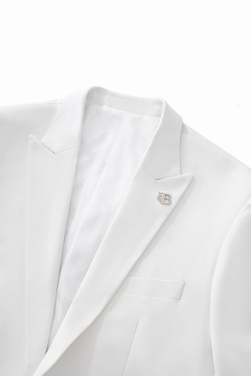 SU600-ESSENCE SIGNATURE SUIT-WHITE – view 2