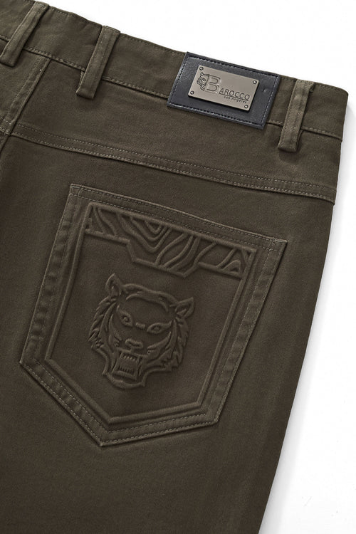TC120-Apex Stretch Pants-ARMY – view 5