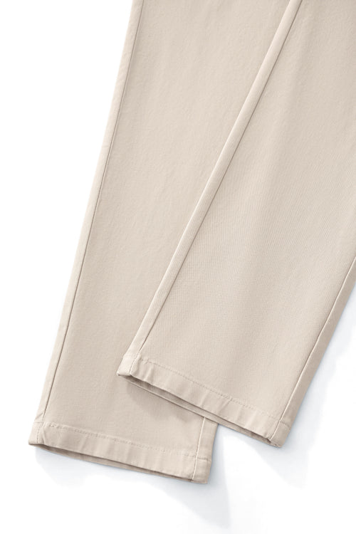 TC121-Apex Drawstring Stretch Pants-BEIGE – view 7