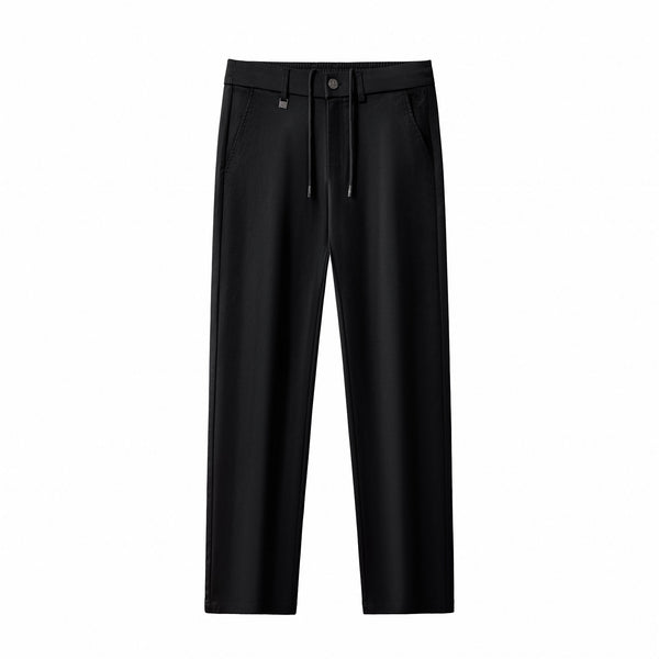 TC121-Apex Drawstring Stretch Pants-BLACK